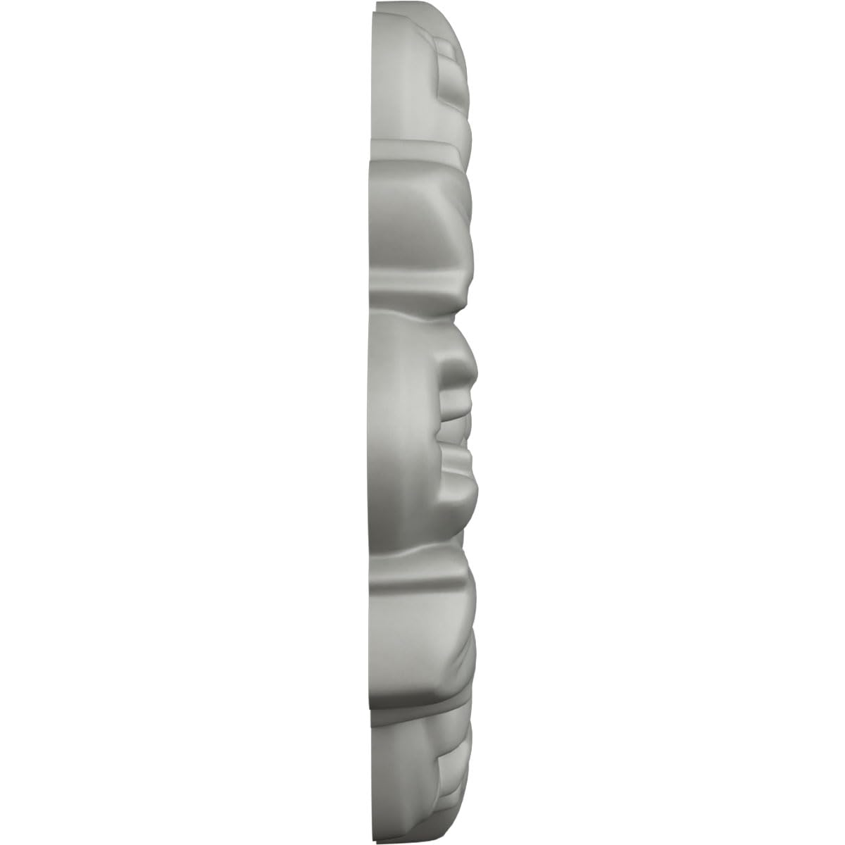 Ekena Millwork ROS07X07KE Kent Round Rosette, 7 5/8"OD x 1 3/8"P, Primed
