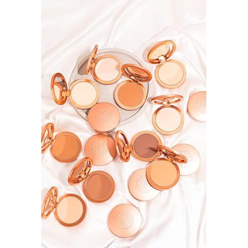 YENSA Super Serum Silk Powder Foundation - Matte Foundation Makeup to Blur and Smooth Pores - Provides a Radiant and More Even Skin Tone for a Natural, Healthy Glow - Medium 2 (0.35 oz)