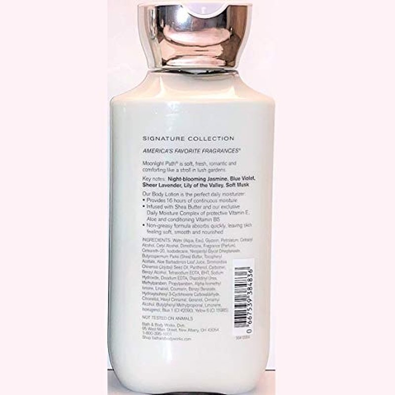 Bath & Body Works, Signature Collection Body Lotion, Moonlight Path, 8 Ounce
