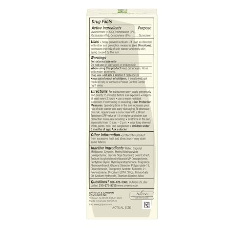 Aveeno Skincare Bundle, Positively Radiant Daily SPF 30 Facial Sunscreen Moisturizer + Soy, 2.3 fl. oz, & Travel Size Daily Moisturizing Cream for Body, Face, & Hands, 0.8 oz, Two Pack, 2 Items