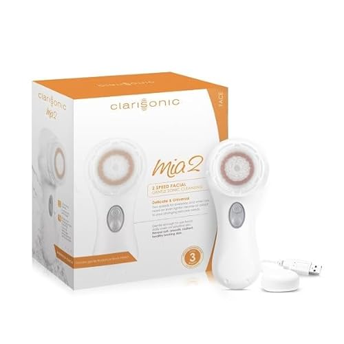 Clarisonic Cleansing System, 2 Speeds for Gentle and Everyday Cleansing Set