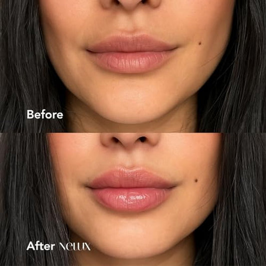 Lip Plumper, Nelux Hyaluronic Acid Lip Plumper, Instant Hydration While Visibly Boosting Fullness and Smoothness, Natural Lip Plumpers Without Sticky Glosses and Painful Tingles (1PCS)
