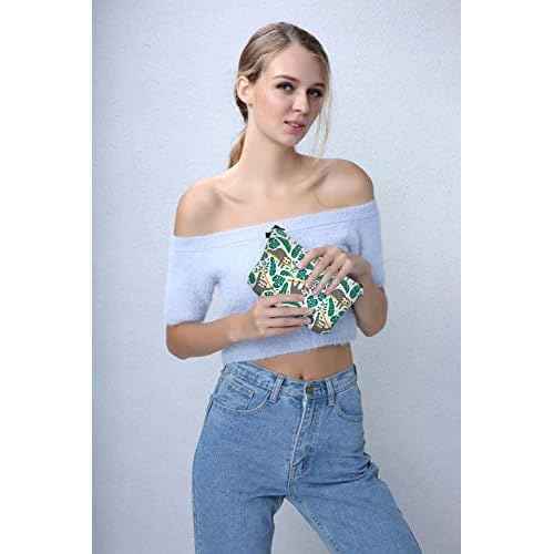 Deanfun Makeup Case Small, Cosmetic Zipper Bag Waterproof for Purse Mini, Women Cute Traveling Accessories Pouch for Ladies Thanksgiving Christmas Gifts(Sloth D2-51476)