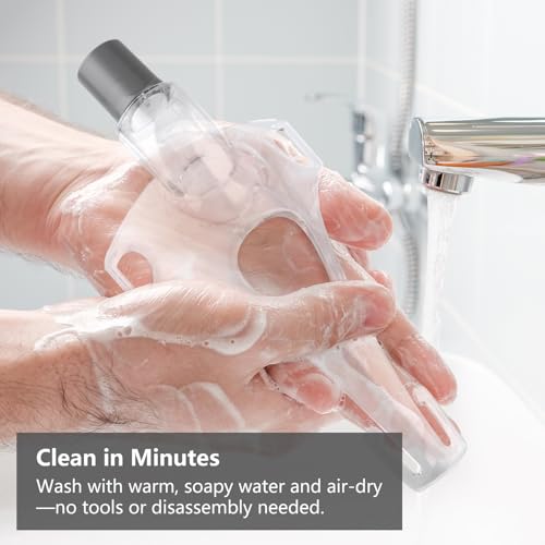 Easy Frame & Elbow Replacement Kit for F&P Simplus CPAP Mask ? Fits Small, Medium, Large Seals ? 360¡Æ Rotating Elbow, Quick Release, Compatible with Fisher & Paykel Full Face CPAP Masks