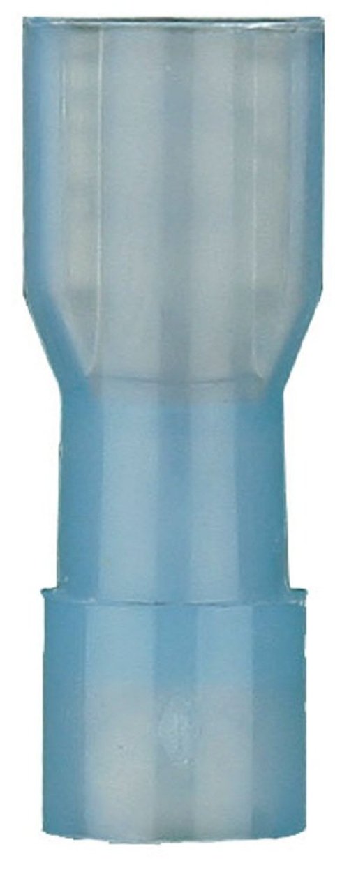 Install Bay BNFD110F Fully Insulated Nylon 16/14-Gauge .110 Female, Blue (100-Pack)
