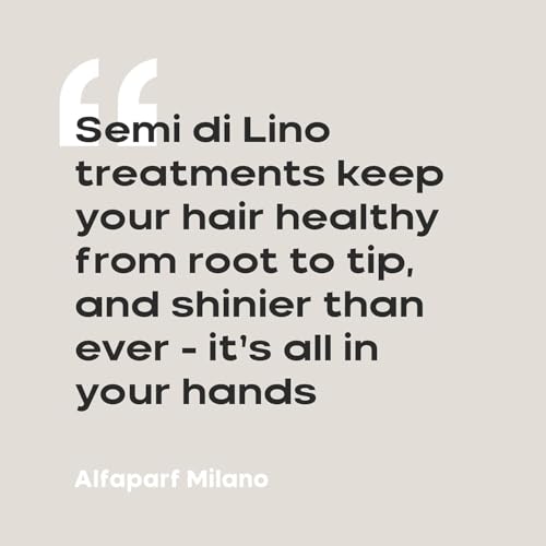 Alfaparf Milano Semi Di Lino Sublime Cristalli Di Seta - Finishing + Smoothing Serum for Fine Hair - Nourishing Hair Oil to Protect & Add Shine - Professional Hair Care (1.52 oz / 45 ml)