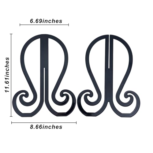 Plastic 3PCS Wig Stand,Black Wig Head Stand,Easy to Assemble Wig Stand Holder,Wig Holder Display Stand,Beanie Display Stand,Hat Stand 11.61 Inch high