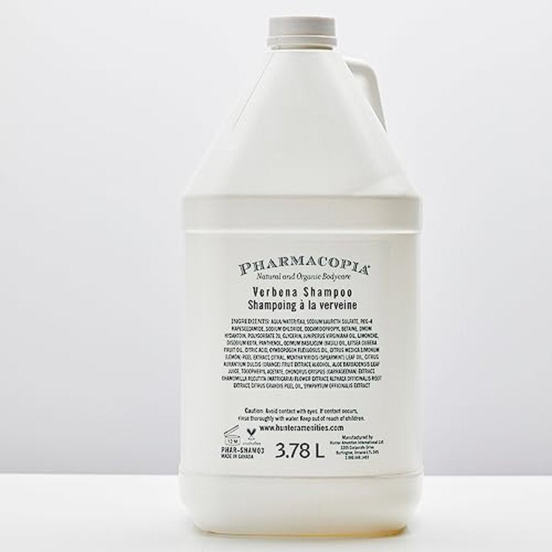 Pharmacopia Hotel Verbena Shampoo ? Aromatherapy Hair Care with Natural & Organic Ingredients ? Vegan, Cruelty Free, Aromatic Shampoo, 128 oz
