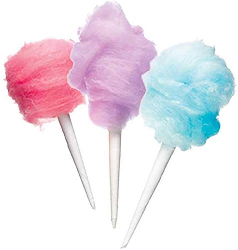 Cotton Candy Floss Sugar - Blue Raspberry, Pink Vanilla & Cherry | 3.25 lbs Per Flavor, Total 9.75 lbs