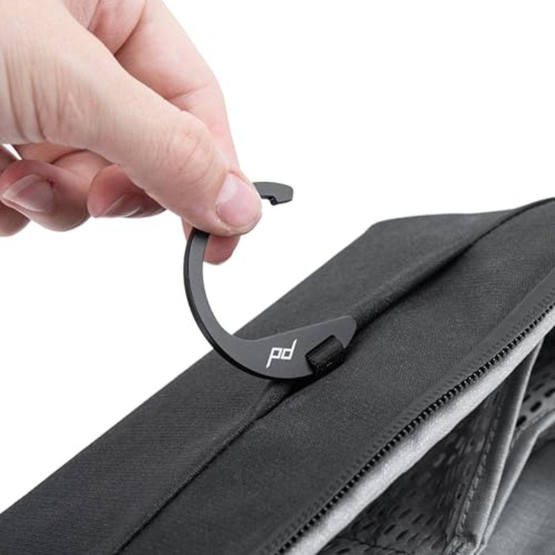 Peak Design Small Wash Pouch, Coyote, Ocean Edition, Travel Toiletry Bag, Upright or Hanging Dopp Kit with Pockets, Magnetic Toothbrush Pocket, Wide UltraZip Opening, Toiletry Bag for Men and Women