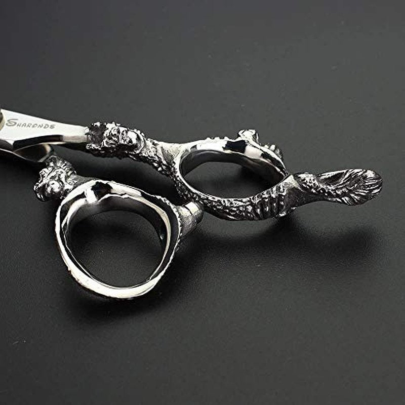 6/7/9 inch Professional Hair Cutting Thinning Scissors Barber Shears Hairdressing Salon Set (Cutting scissors) (7-inch 3pc)