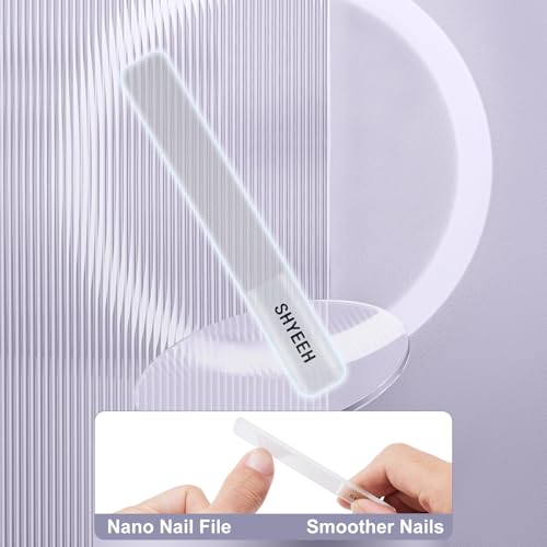 Manicure Set, 10 pcs High-Carbon Steel Nail Clippers Set, Portable Mini Manicure and Pedicure Kit, Travel Grooming Nail Kit with Leather Bag for Men and Women