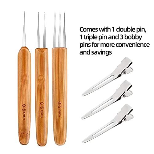 Afro Kinky Bulk 100 £¥ Human Hair for Dreadlock Extensions,16 Inch 60g 2 Bundles/Package Black,Making Dreadlocks Twist or Braids Repair Extensions