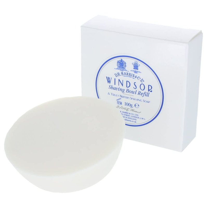 Windsor Shave Soap Refill - D.R. Harris | Luxurious 100g Shaving Soap for Smooth Shaves