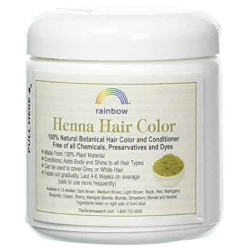 Rainbow Research Henna Hair Color and Conditioner, Persian Brown Chestnut, 4 Ounce (HEN40004)