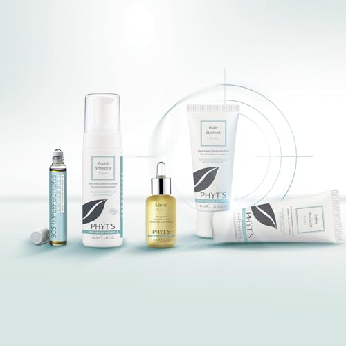 Phyts Purity Face Serum - Night Use, Hydrating, Tightens Pores and Refines Skin Texture - Suitable for Oily, Normal to Combination Skin - 1 oz