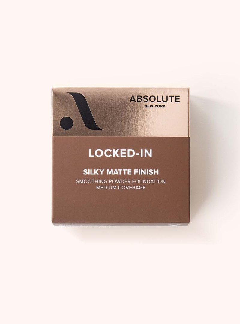 Locked-In Powder Foundation - Long-Lasting Makeup for Women | Warm Espresso, 2.4 oz