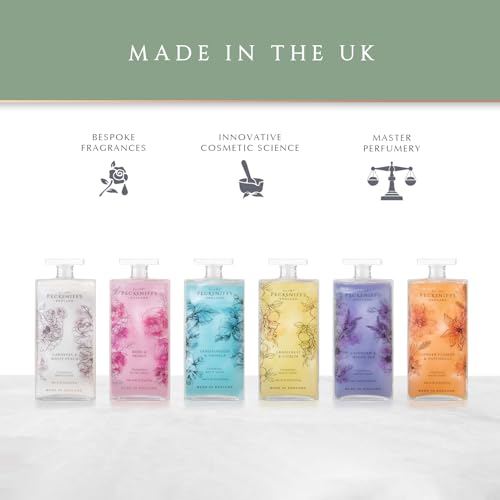 Pecksniff¡¯s Sandalwood & Vanilla Foaming Bath Soak ? Luxury Bubble Bath, 1L / 33.8 fl oz, Made in England
