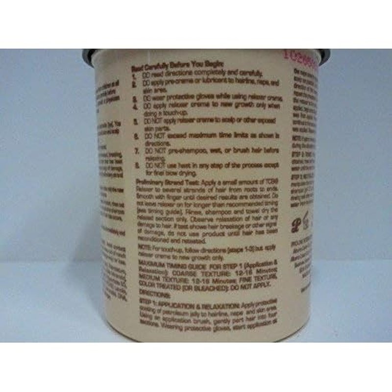 Tcb No Base Hair Relaxer Creme Super, 7.5 Ounce (SG_B00FBFQE22_US)