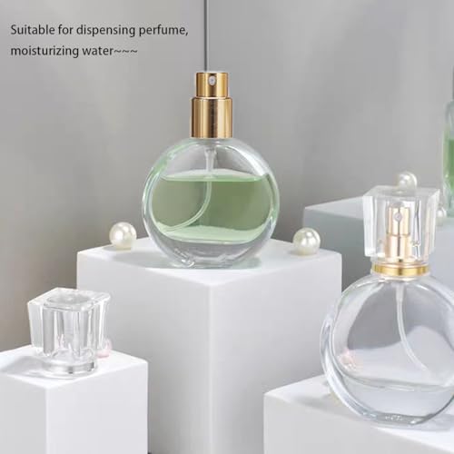 3 Pcs Perfume Bottle Atomizers,1 oz Refillable Fine Mist Sprayer Empty Fragrance Bottles Portable Travel Perfume Dispenser Containers for Essential Oil perfumery(30ml)