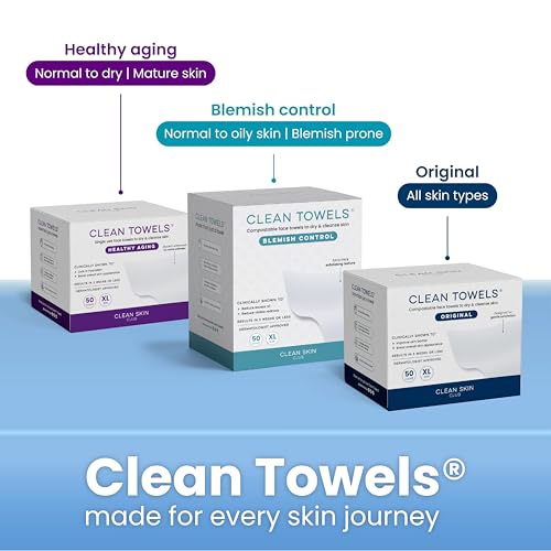 Clean Skin Club Cloud Pads, Ultra-Soft & Thick Face Pads, 100% Organic Cotton Dermatologist-Approved Makeup Remover and Toner Applicator, Sensitive-Skin Safe, 60 Count (Pack of 1)