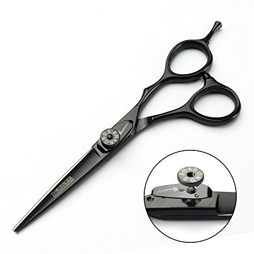 5/5.5/6 Professional Barber Set, with sharp blades that are easy to trim, suitable for hairdressers and hair salons (6-inch -2pc-D)