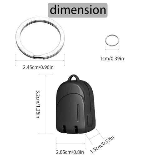 Portable Folding Mini Nail Clippers,All Metal Compact Small Nail Trimmers with Backpack Patterns,Stainless Steel Nail Clippers Keychain Accessories for Travel,Keychain Nail Clipper