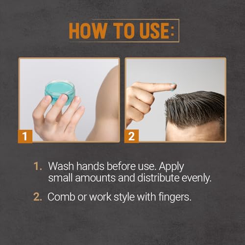 Woody's Hair Clay for Men ? Matte Finish, Styling Pomade for Men Stronghold, Firm and Flexible Control, 3.4 oz. 2-Pack