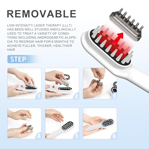 Laser Hair Growth Comb - Handheld Laser Hair Growth Comb