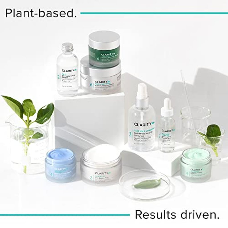 ClarityRx Sleep It Off Natural Retinol Alternative Overnight Treatment, Anti-Aging Face Mask, Natural Plant-Based Leave-On Moisturizer, Minimizes Dark Spots, Fine Lines & Wrinkles (3.5 oz)
