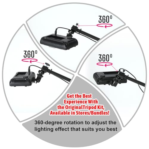 Polarized LED Tattoo Work Light Tattoo Light with Tattoo Vision Lenses and Extra Frame for Exceptional Clarity Eliminating Shadows to See Every Minute Detail with Utmost Precision not Included Stand