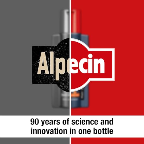 Alpecin C1 Caffeine Shampoo, 8.45 fl oz, Cleanses the Scalp to Promote Natural Hair Growth, Leaves Hair Feeling Thicker and Stronger