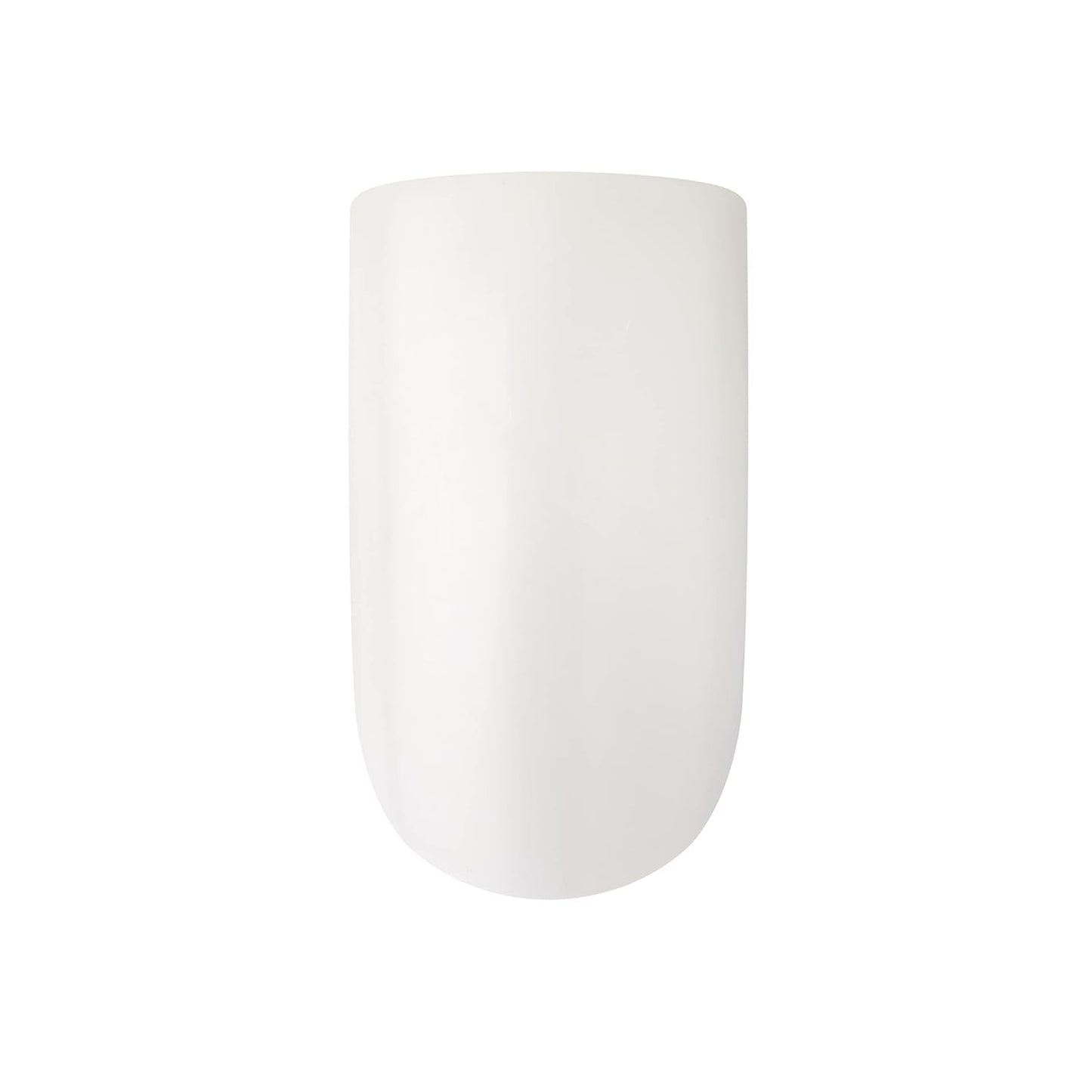 KISS Salon Acrylic Natural Press On Nails, Nail glue included, 'Rare', Nude, Short Size, Squoval Shape, Includes 28 Nails, 2g Glue, 1 Manicure Stick, 1 Mini File