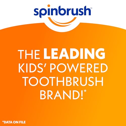 Spinbrush Princess Peach Kid¡¯s Electric Battery Toothbrush, Soft Bristles
