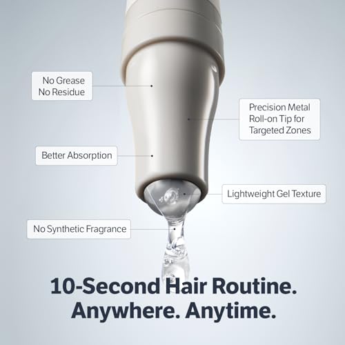 SUNGBOON EDITOR Deep Collagen Retinol Scalp Serum |Roll-On Hair Growth&Thickening Serum |Dry, Itchy Scalp Treatment |Caffeine +Biotin +Rosemary |Stocking Stuffers for Women |Korean Hair Care,0.5 fl oz