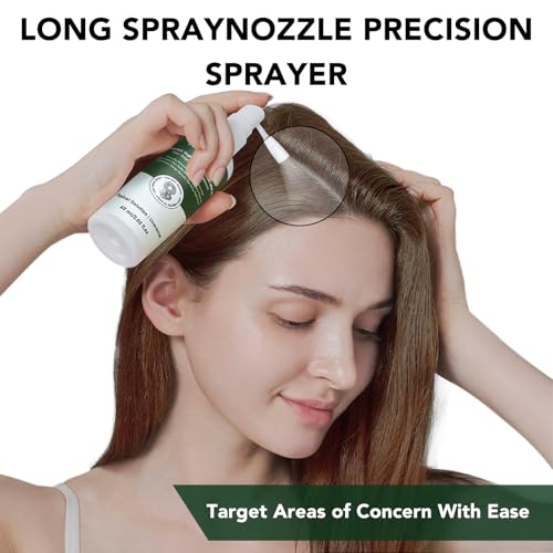 Minoxidil for Men and Women Hair Growth Spray, 5% Minoxidil Beard Growth Oil, Advanced Hair Regrowth Serum Topical Solution Spray Treatment for Hair Loss, Thinning, Hair Regrowth & Thicker 2.02 fl.oz