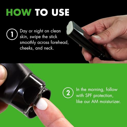 Tiege Hanley Retinol Stick for Men, Anti-Aging Face & Eye Stick With Hyaluronic Acid & Niacinamide, Helps Reduce Appearance of Fine Lines, Wrinkles & Dark Circles, Men¡¯s Skin Care, 0.35 Oz