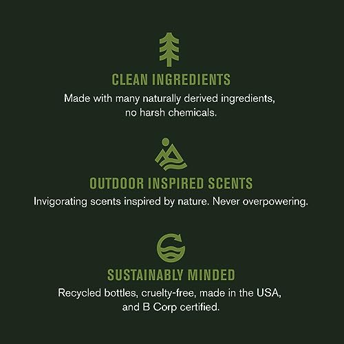 Every Man Jack Men's 2-in-1 Daily Shampoo + Conditioner Variety Pack - Includes 3 Outdoor Inspired Scents Scents - Amber + Sandalwood, Cedar + Red Sage, Sea Minerals + Citron, 13.5 oz (3 Pack)