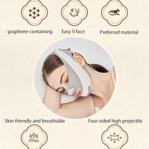 TFAXOG V Line Lifting Mask Chin Strap for Sleeping Reusable£¬Face Lift Tape Face Slimmer for Women£¬Jaw Trainer£¨Pink. Black. Blue£© Variety of Options.(Pink,2PCS)