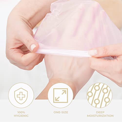 ForPro Professional Collection 10-Minute Paraffin Hand Treatment, Spa and Home Treatment Gloves, Fragrance Free, One-Pair