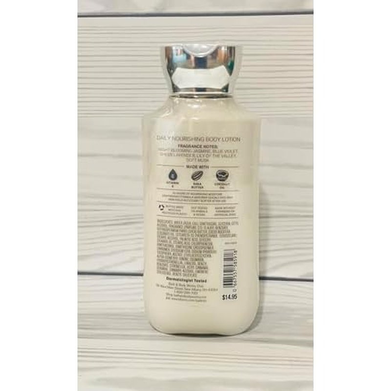 Bath & Body Works Bath and Body Works Moonlight Path Super Smooth Lotion Sets Gift For Women 8 Oz -2 Pack (Moonlight Path) blue 16 Fl Oz