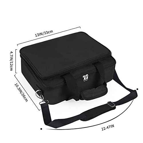 Hair Dryer Bag Barber Carrying Case Barber Tool Bag Hairstylist Traveling Case Hairdressing Tool Storage Case Cosmetology Organize Hair Salon Equipment Blow Dryer