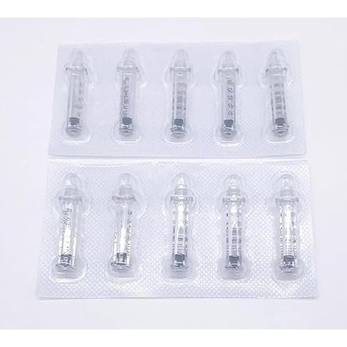 0.3ML Empty Ampoule Containers - Plastic Dropper Bottles (10pcs 0.3ml)