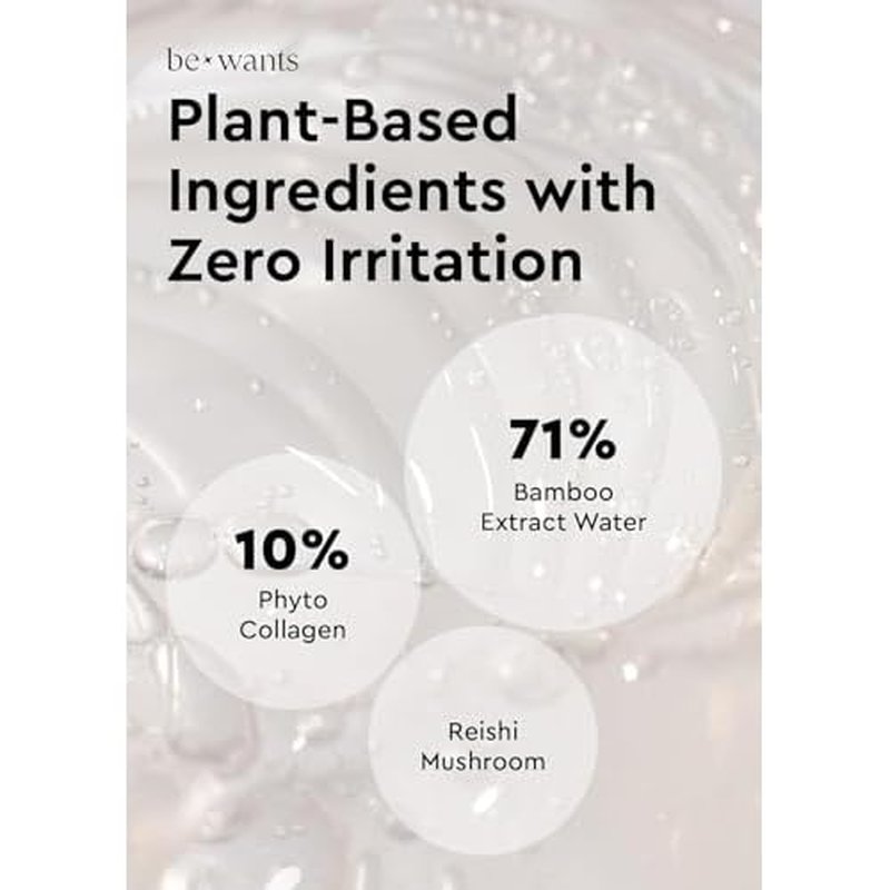 Bewants under eye patches for puffy eyes, Korean under eye mask with vegan collagen and 71.9% bamboo water, patches for dark circles and Cooling, 60 pieces