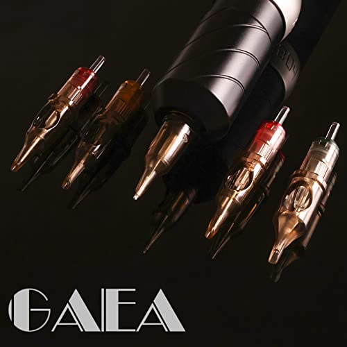 GAEA Tattoo Cartridge Needles 30pcs Tattoo Needles with Membrane Safety Cartridges #12 Bugpin Magnum 5M1 Disposable Tattoo Needles for Tattoo Pen Tattoo Machine Tattoo Supplies (1205M1)