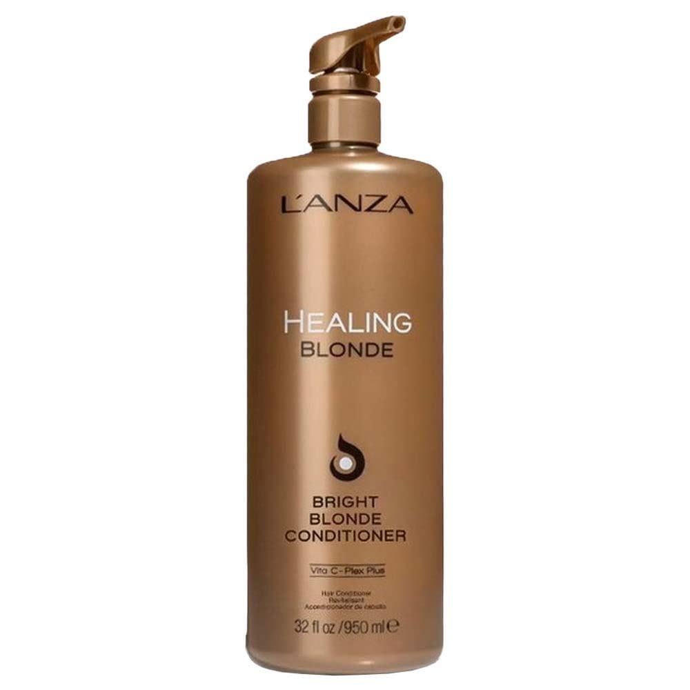L’ANZA Healing Blonde Bright Conditioner - Sulfate-Free Formula for Natural & Decolorized Blonde Hair | Boosts Shine & Brightness