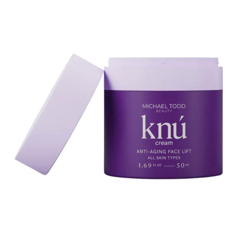 MICHAEL TODD Beauty KNU Cream Face Lifting, Brightening & Tightening Cream for Moisturizing & Rejuvenating with Bakuchiol, Peptides & Snail Secretion for All Skin Types 1.68 fl oz/50 mL