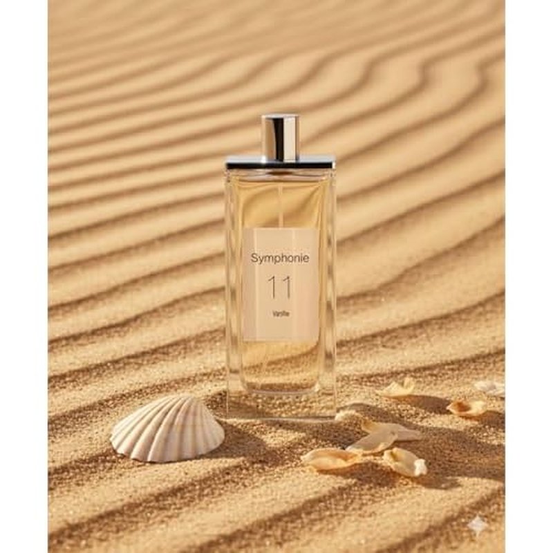 EVAFLORPARIS SYMPHONIE 11 Vanille Eau de Parfum for Women ? Gourmand Vanilla & Spicy Notes with Pink Pepper, Jasmine and Sandalwood ? Timeless Fragrance ? Made in France 3.4 Fl Oz