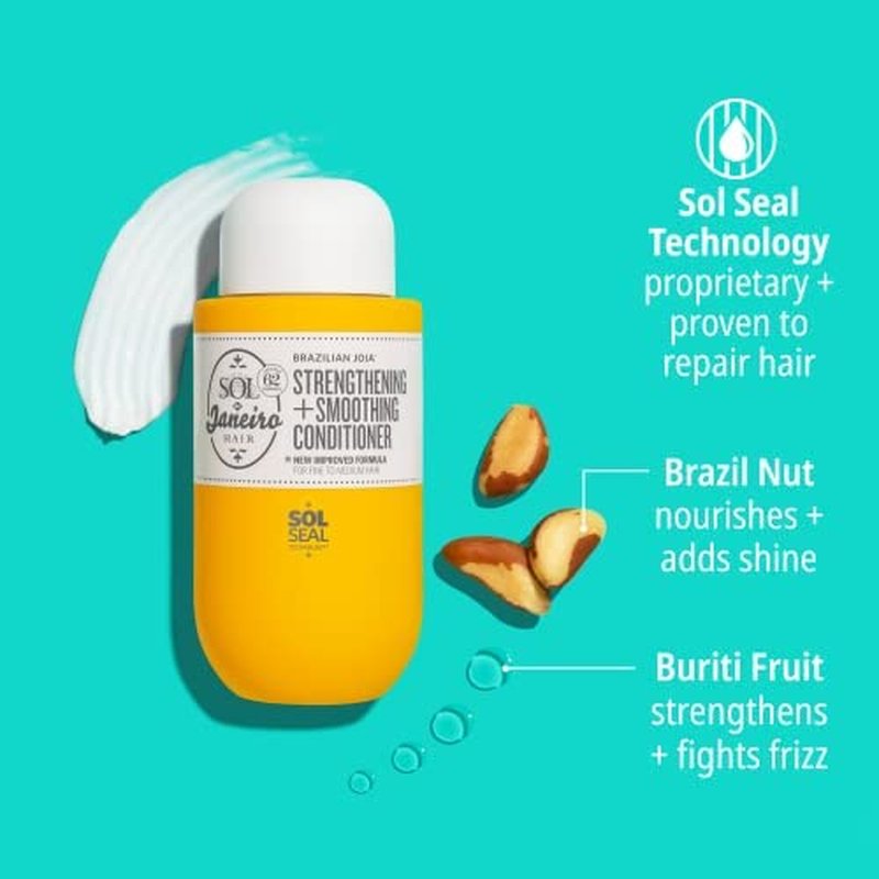 Brazilian Joia Damage Repairing Conditioner - Strengthens & Smooths Hair | 8.1 Fl Oz