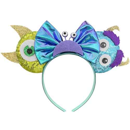 Monster Mouse Ears Monster Headband for Women Halloween Headband Cute Mouse Ears Park Ears